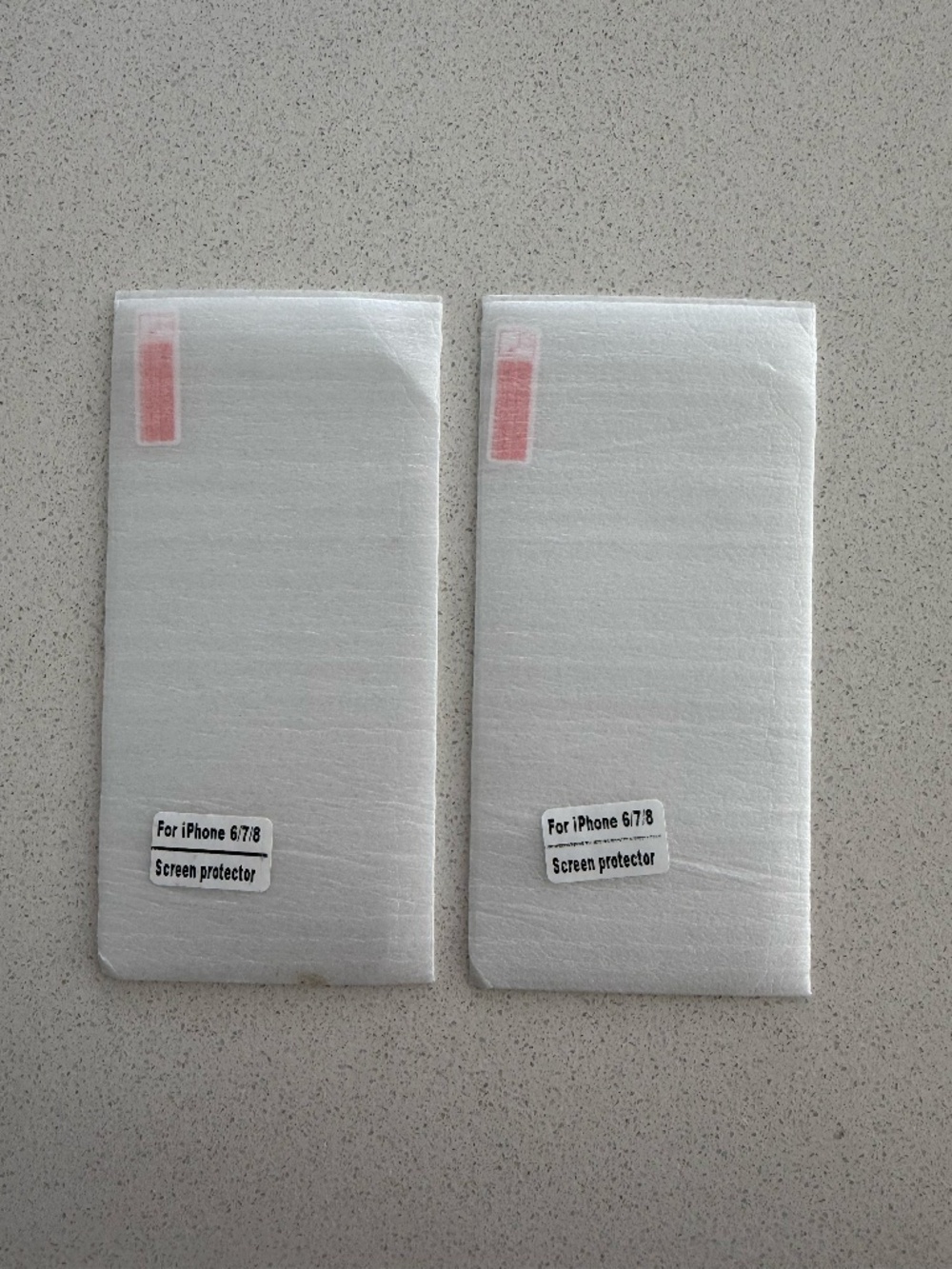 2-Pack Tempered Glass Screen Protectors for iPhone 6/6S/7/8